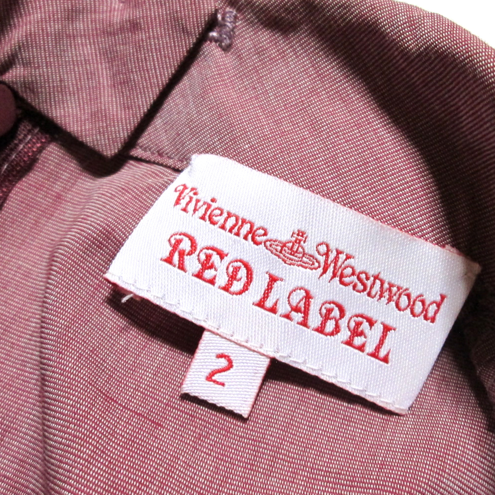 日本極東貿易 / 美品 Vivienne Westwood ヴィヴィアンウエストウッド 「2」 ピーターパンワンピース (ピンク 半袖