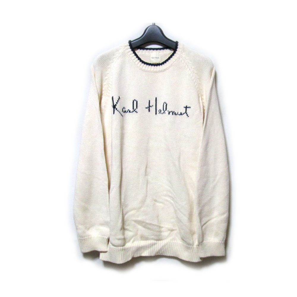 カールヘルム Kurl Helmut コットンロゴニット-