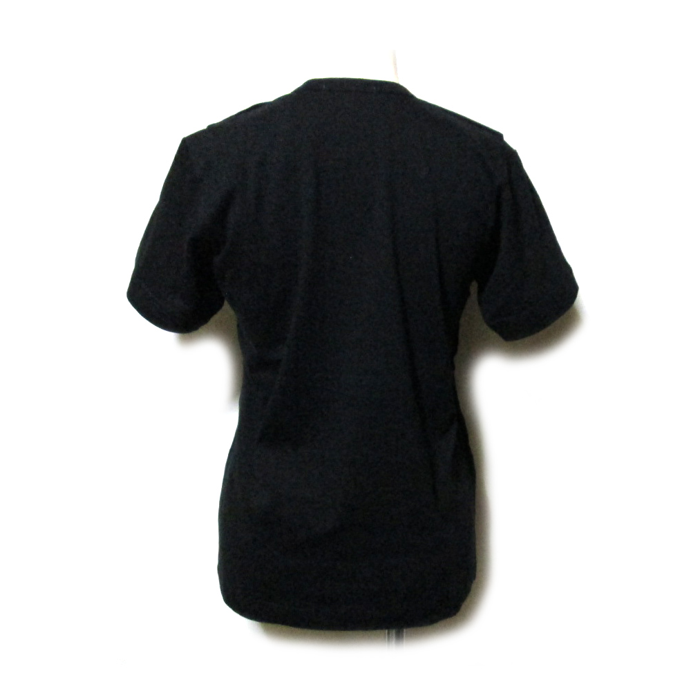 日本極東貿易 / 美品 COMME des GARCONS コムデギャルソン 2002 アウトシームTシャツ (半袖 黒) 130879