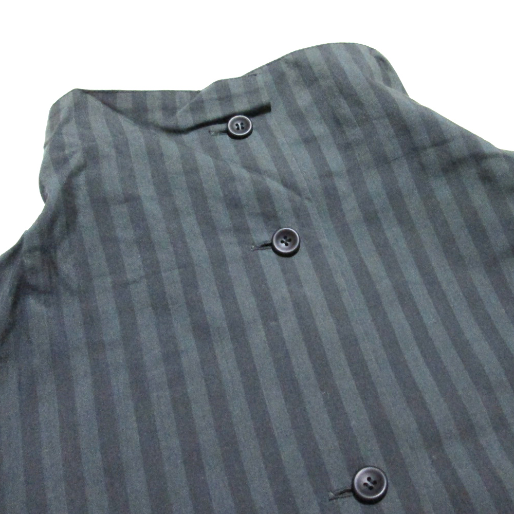 日本極東貿易 / Vintage ISSEY MIYAKE ヴィンテージ イッセイミヤケ 「M」 変形デザインワイドシャツ (ブラウス